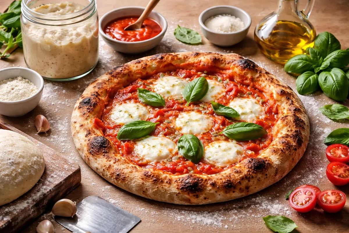 Comment faire une pizza maison en utilisant des techniques de fermentation