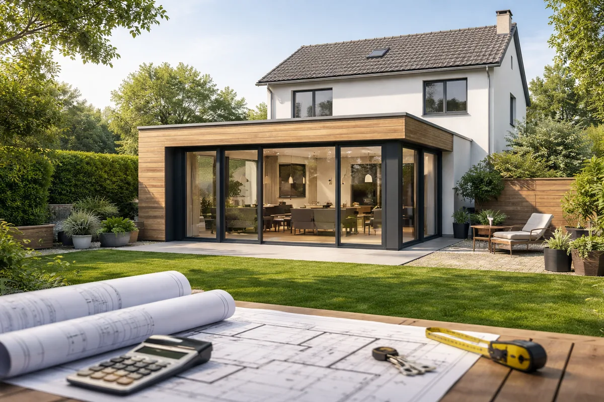 Comment le PLU influence le coût d'une extension de maison