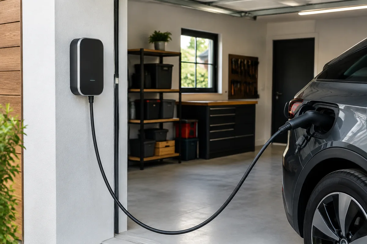 Comment choisir une borne de recharge pour une maison avec garage