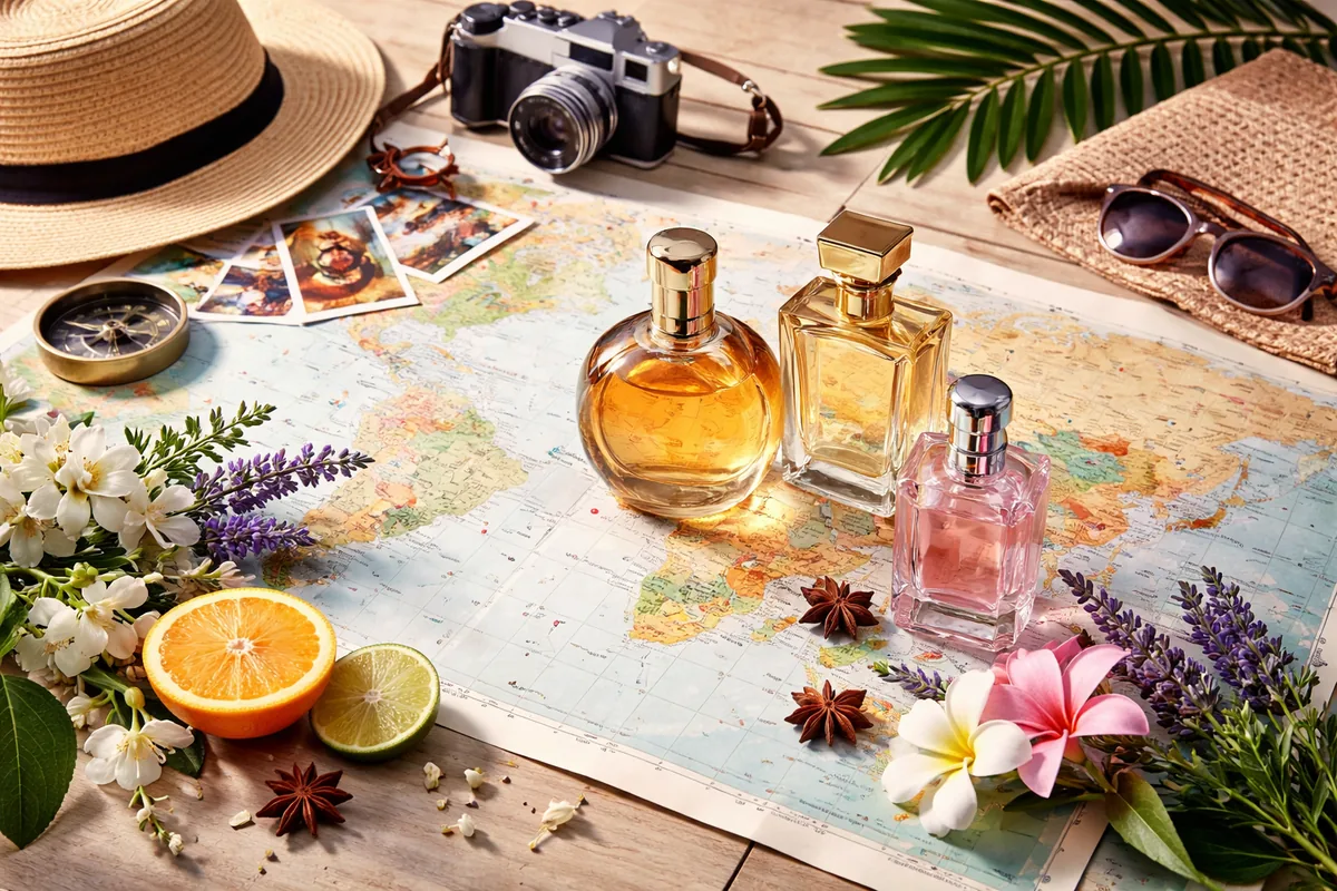 Découvrir les parfums du monde à travers les voyages