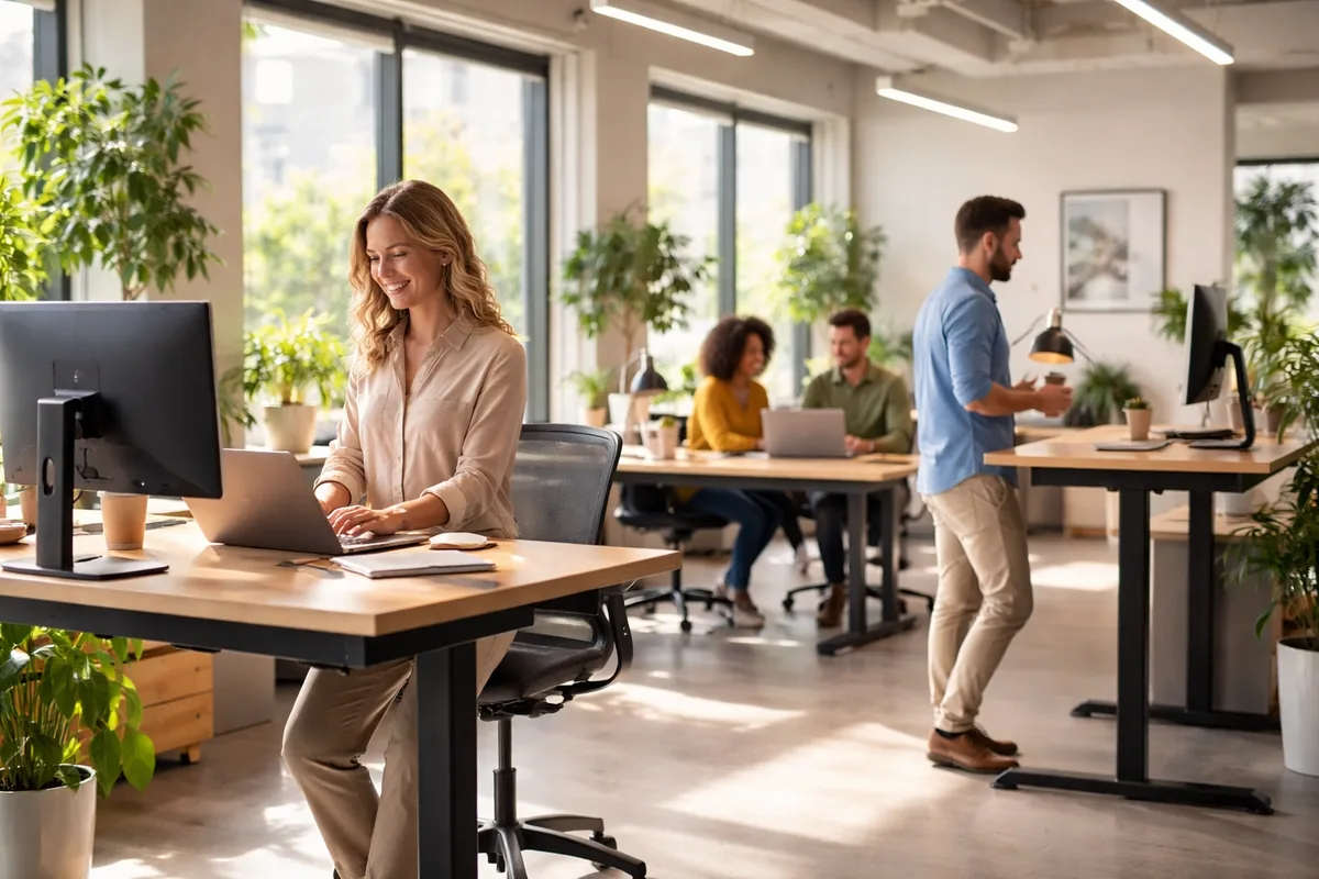 Les avantages d'un environnement de travail stimulant et ergonomique