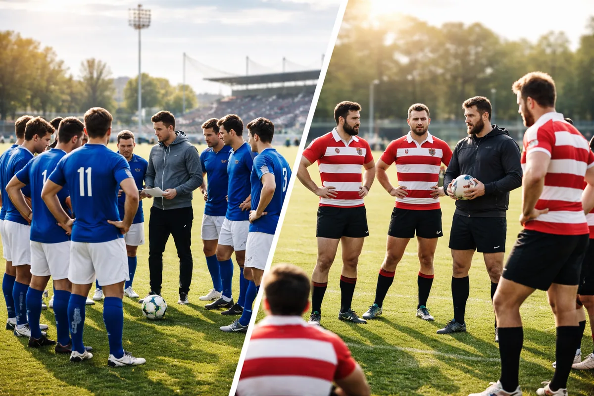 Comment se former aux différents types de sports collectifs comme le football et le rugby